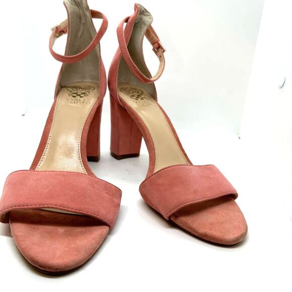 Vince Camuto Corlina Ankle Strap Light Pink Open Toe Sandal size 9M - Picture 1 of 14